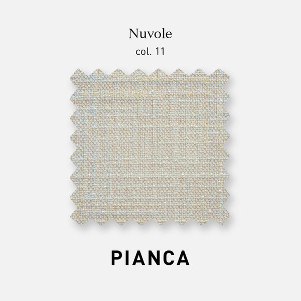 NICE SECTIONAL - BEIGE NUVOLE 11 FABRIC/OLIVE BROWN PIPING