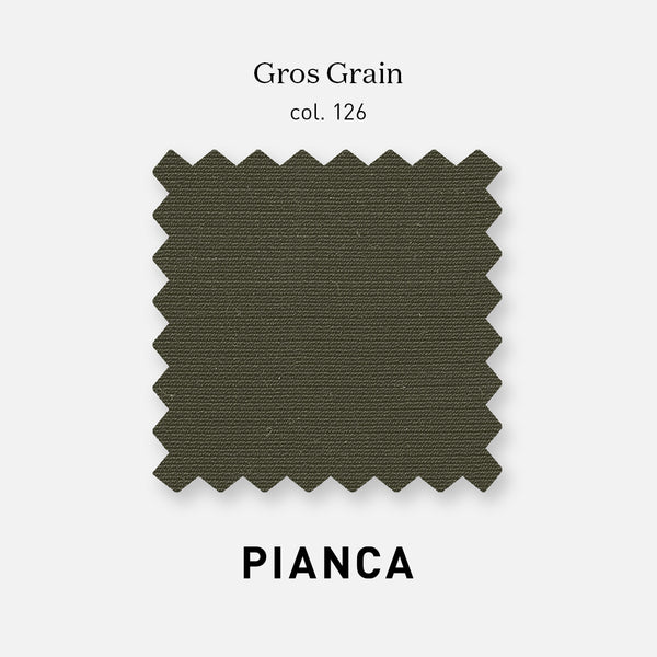 NICE SECTIONAL - BEIGE NUVOLE 11 FABRIC/OLIVE BROWN PIPING