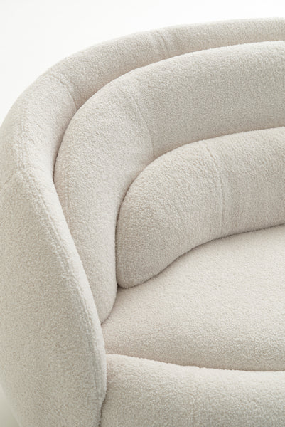 PEONIA SOFA 117" - WHITE ACACIA 01 FABRIC