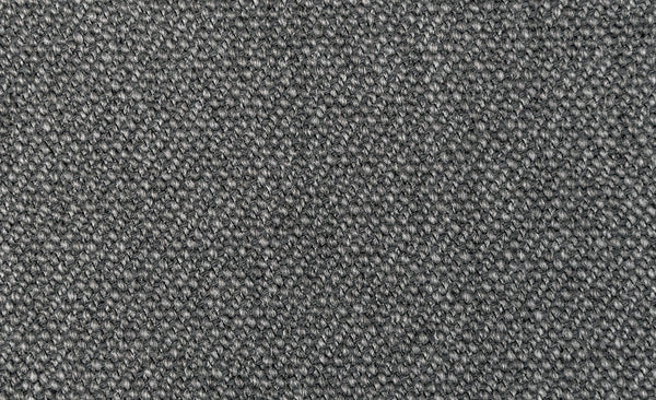 DUO SOFA 92" - MEDIUM GREY ARIES 12 FABRIC/TITANIUM