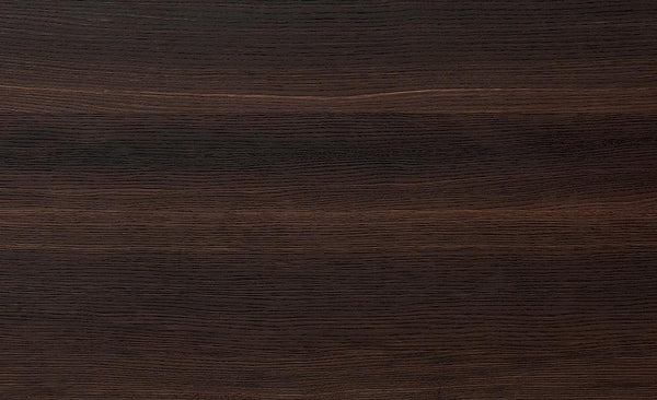 DEDALO ROUND NIGHTSTAND 17" - BURNT OAK/HG BRONZE