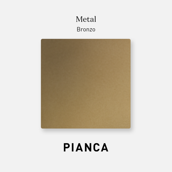 CONTRALTO SIDE TABLE 15"- WALNUT/BRONZE/TERRAZZO STONE