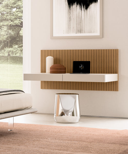 HAIK SIDE TABLE 17" - SILVER FINISH