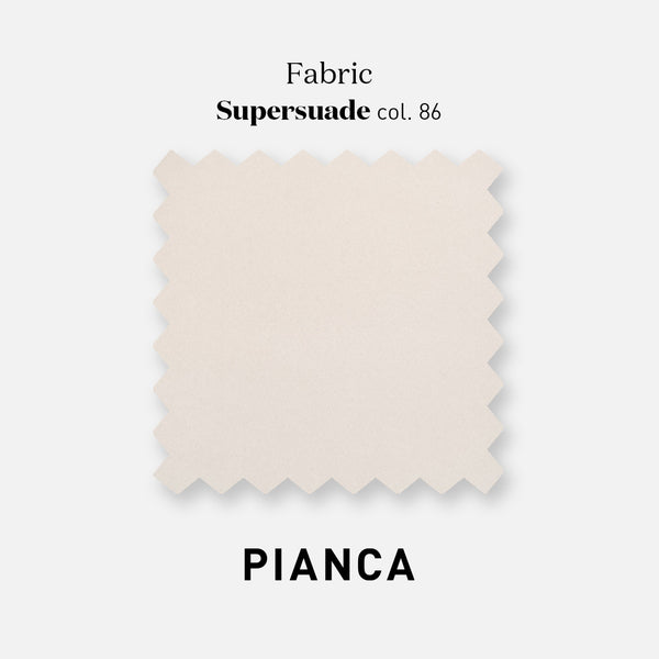 BOSTON CAPITONNE' SOFA 98" - BEIGE SUPERSUEDE 86 FABRIC